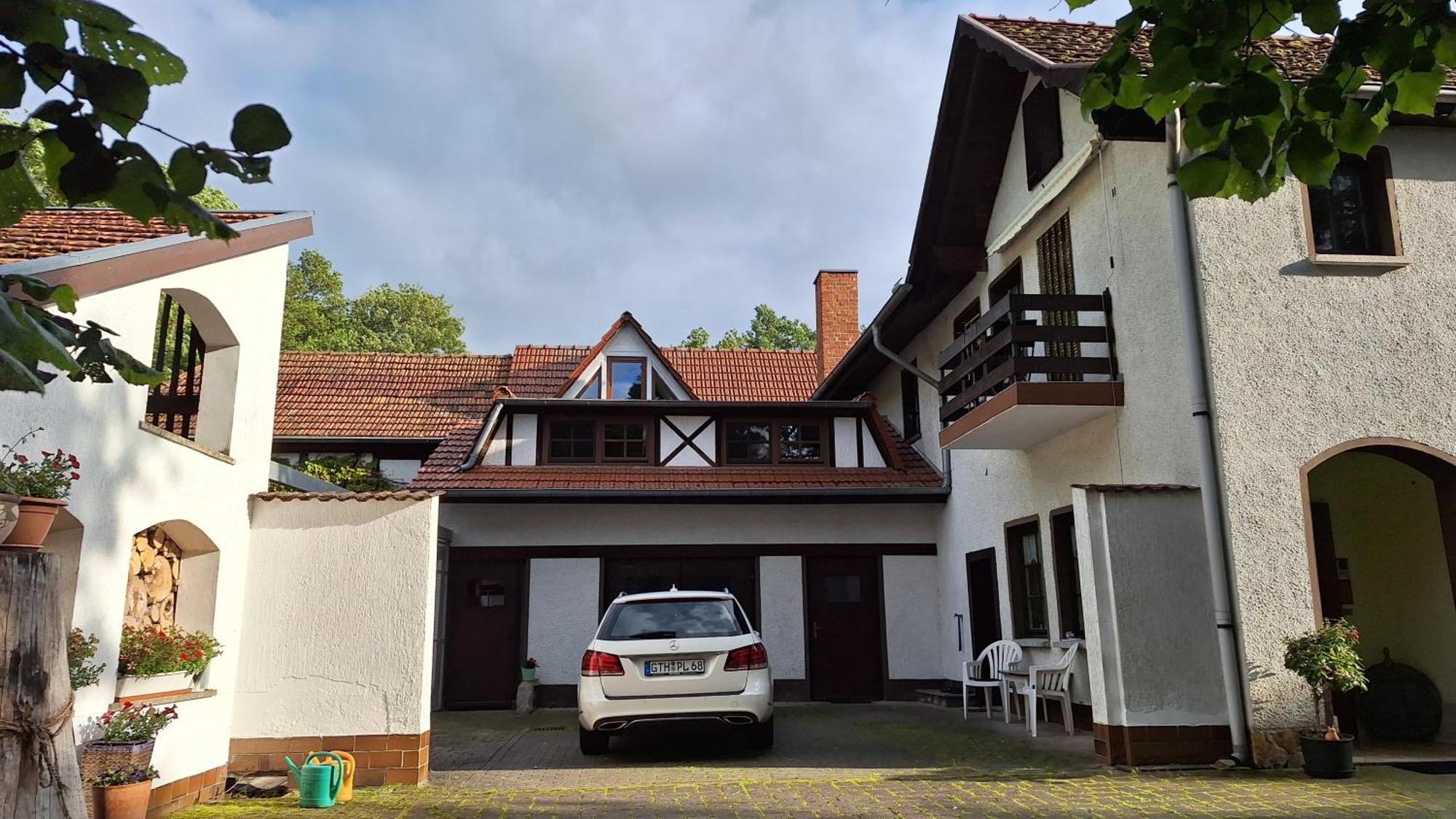 Ferienwohnung Obermuehle Ballstadt Bagian luar foto