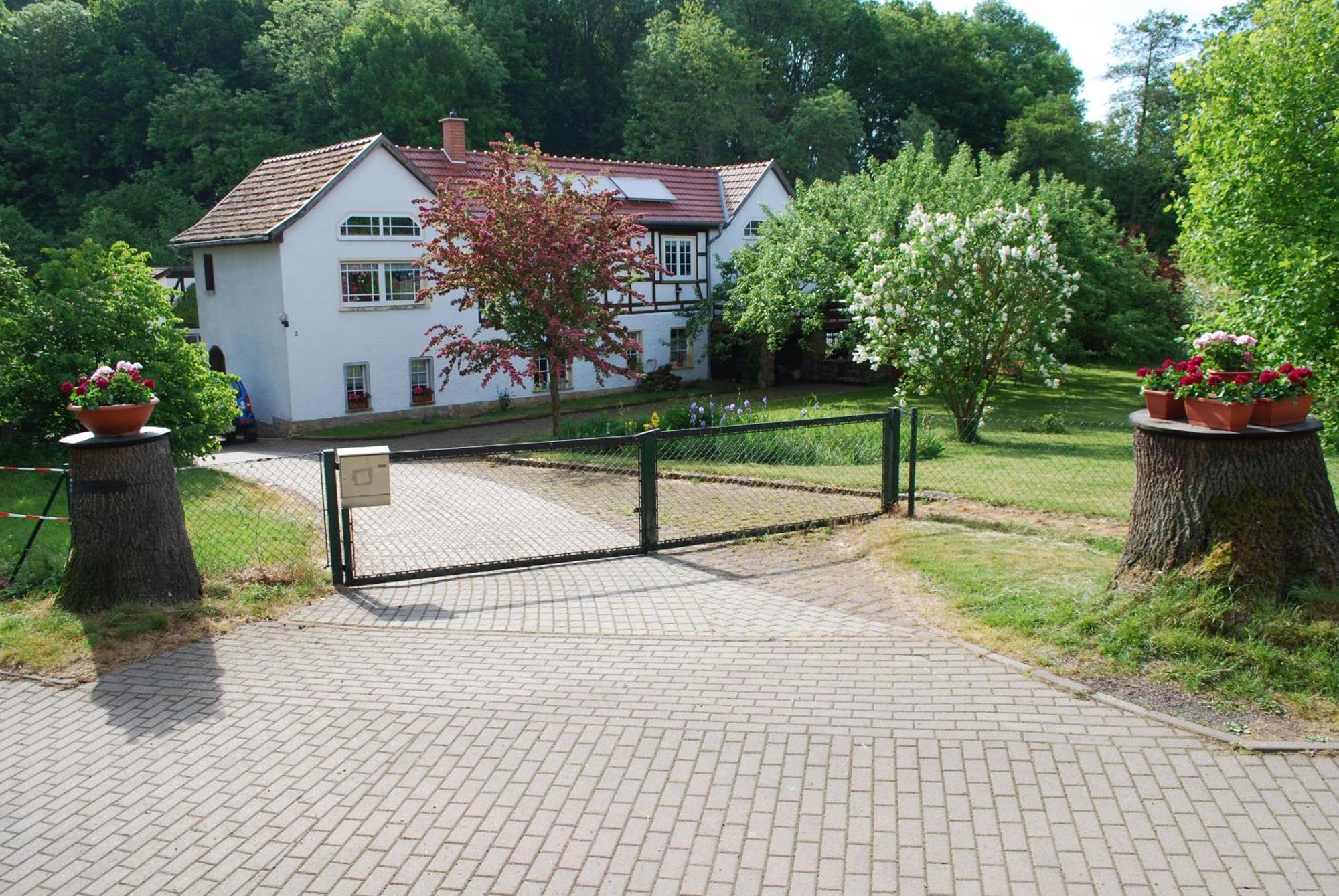 Ferienwohnung Obermuehle Ballstadt Bagian luar foto
