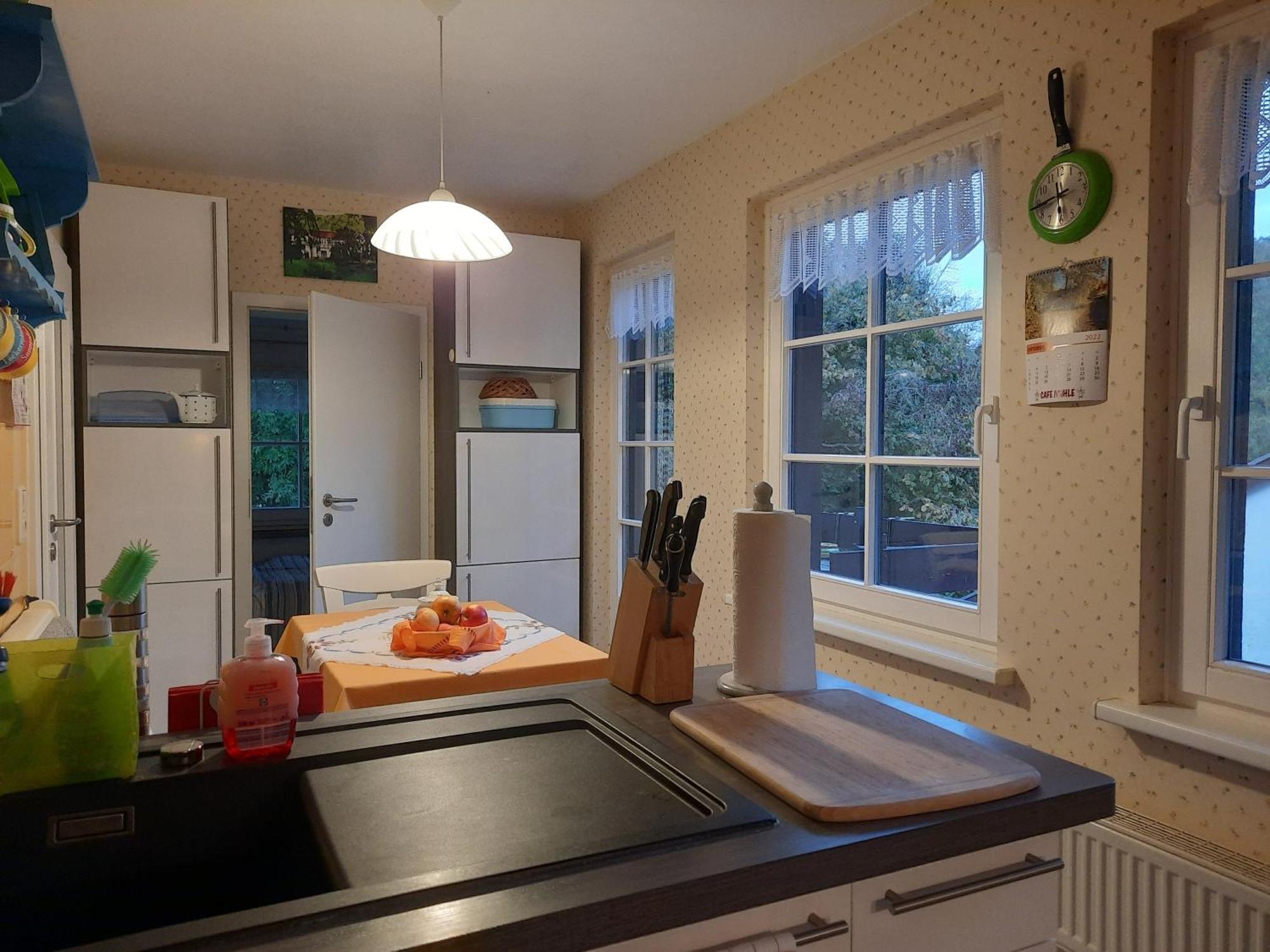 Ferienwohnung Obermuehle Ballstadt Ruang foto