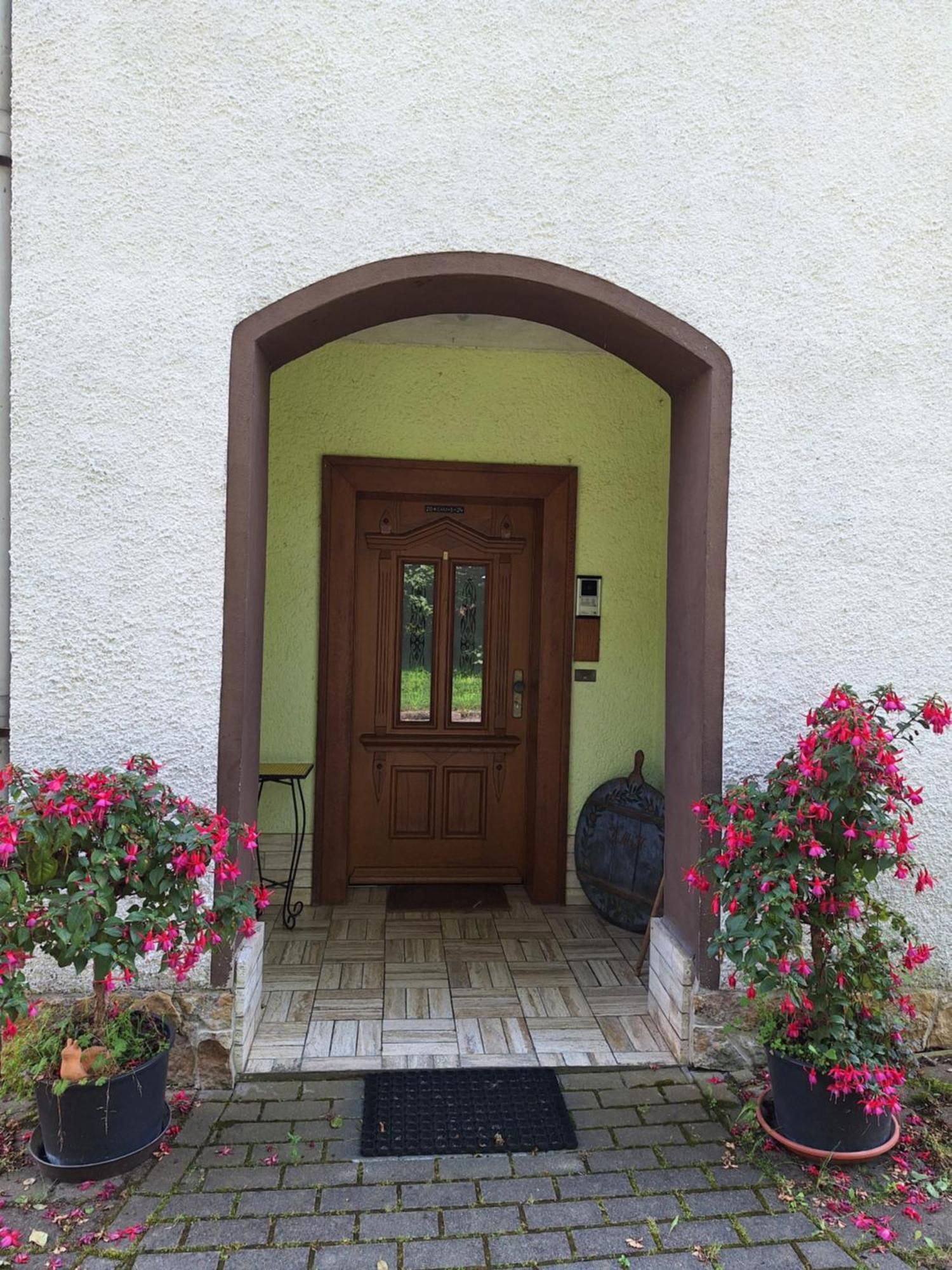 Ferienwohnung Obermuehle Ballstadt Bagian luar foto