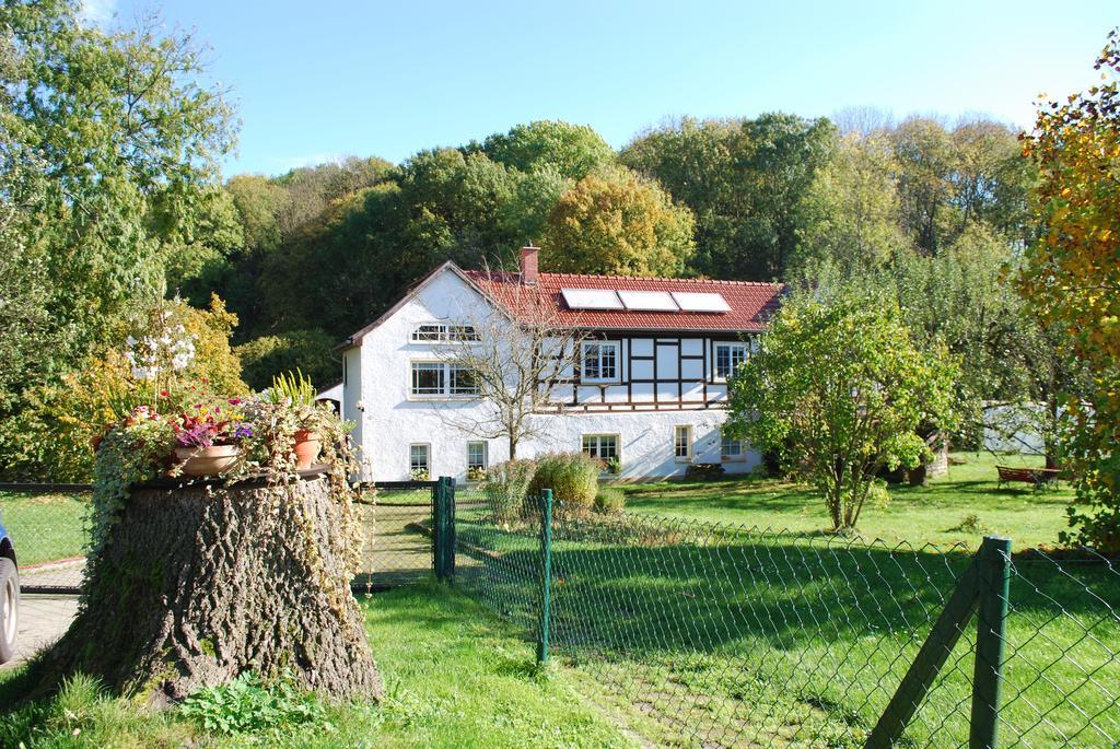 Ferienwohnung Obermuehle Ballstadt Ruang foto