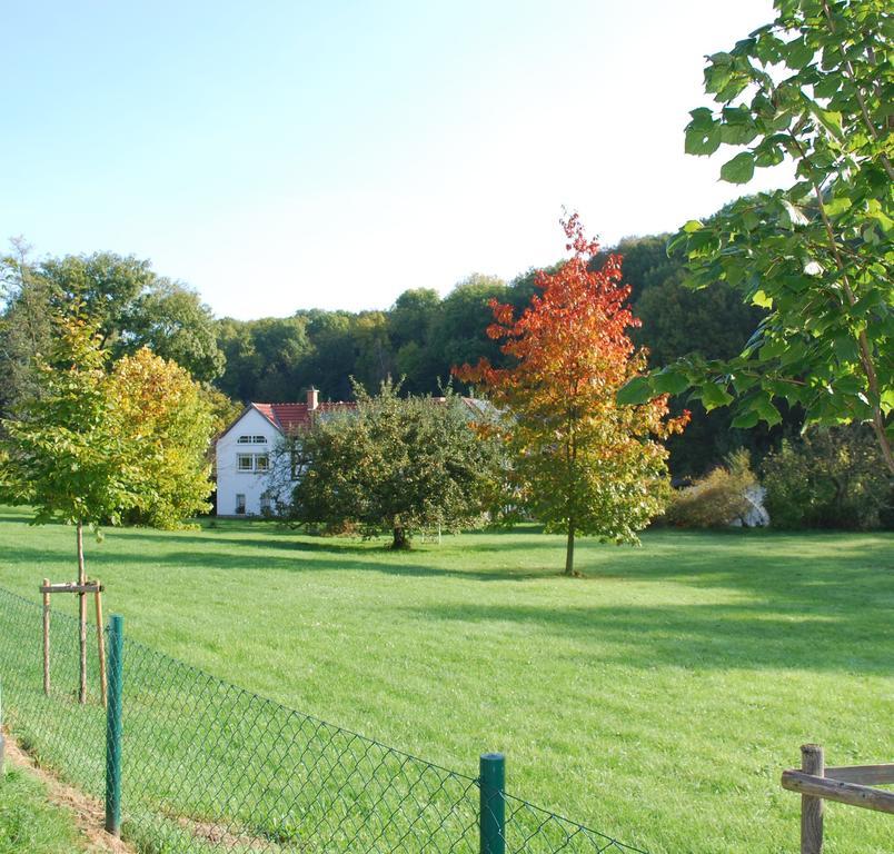 Ferienwohnung Obermuehle Ballstadt Ruang foto